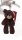 GUND Fuzzy™ Dark Brown Ornament