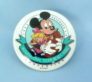 WDW Convention Souvenir Button Pin