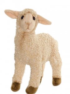 HANSA Sheep Kid White