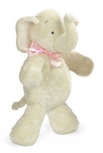 NABCO Smushy™ Elephant Pink Bow 25"