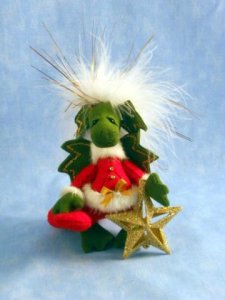 Deb Canham Christmas Dragon Claus