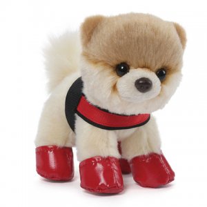 GUND Itty Bitty Boo in Rain Boots and Harness