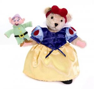 Snow white cheap teddy bear