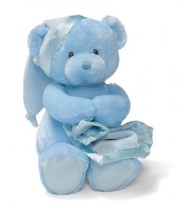 Gund Nighty Night Bear Blue