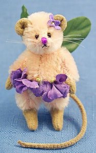 Deb Canham Mice Flower Fairy Viola