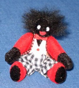 World Of Miniature Bears Teenie Golly Red