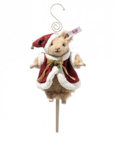 STEIFF Santa Mouse Ornament