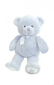 Gund My First Teddy™ Blue 15"