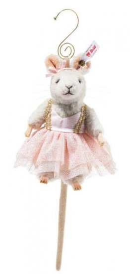 STEIFF Mouse Ballerina Ornament - Click Image to Close