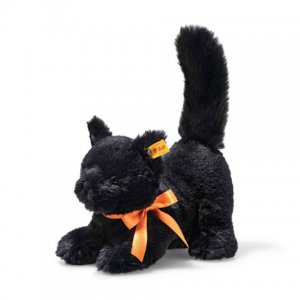 STEIFF Halloween Spooky Black Cat