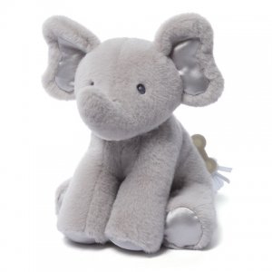 GUND Bubbles™ Elephant Keywind Gray Musical