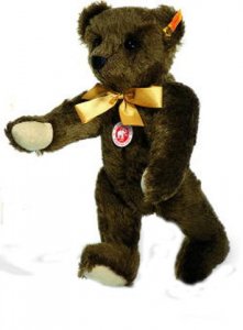 STEIFF 1909 Dark Brown Teddy