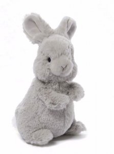 GUND Li'L Wispers™ Grey Bunny