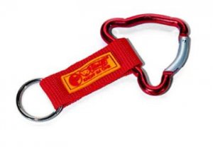 STEIFF Boutique KeyRing Red