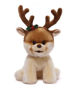 GUND Boo™ in Reindeer Antlers