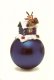 NABCO Muffy Reinbear Glass Ornament