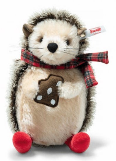 STEIFF Ivo Christmas Hedgehog - Click Image to Close