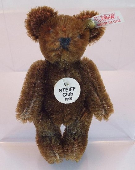 STEIFF CLUB GIFT Brown Bear 1999 - Click Image to Close