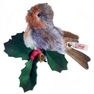 STEIFF Christmas Robin Ornament 2007*