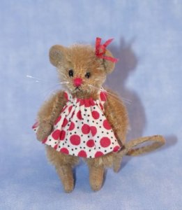 Deb Canham Mice Valentine Rosa