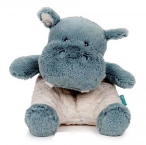 GUND Oh So Snuggly Hippo 8"