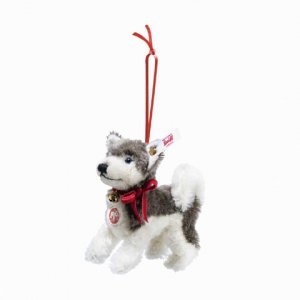 STEIFF Husky Ornament