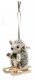 STEIFF Sledding Hedgehog Ornament