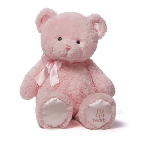 GUND My 1st Teddy™ Light Pink 24" - Click Image to Close