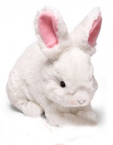 GUND Wispers™ White Bunny 10"