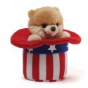 GUND Itty Bitty Boo Red, White and Blue