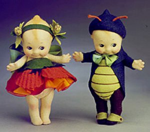 R. John Wright Kewpie® Peeper-Poppy Set