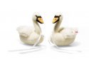 STEIFF Wedding Swan Set White