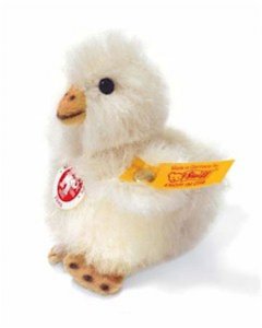 STEIFF Chick Flora White