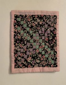 Quilt Flowers Pink