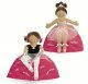 NABCO Topsy Turvy™ Doll Ballerina Brunette