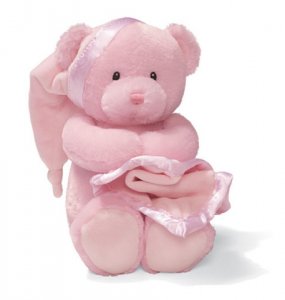 Gund Nighty Night Bear Pink