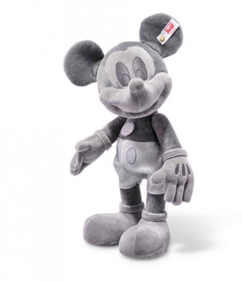 STEIFF Platinum Mickey Mouse - Click Image to Close