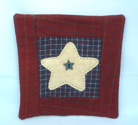 Mini Star Quilt - Click Image to Close