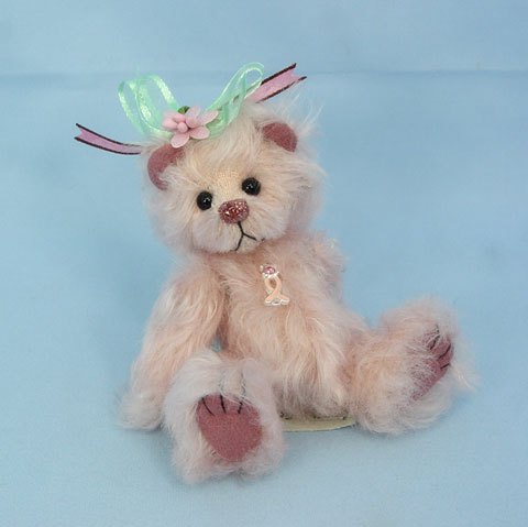 Wilson Fluffwees™ Prissy Missy Pink Ribbon - Click Image to Close