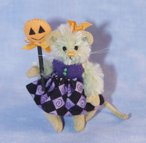 Deb Canham Halloween Mice Midnight Mouse - Click Image to Close