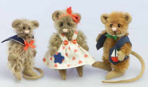 Deb Canham Mice Cederick, Lilly & Jack - Click Image to Close