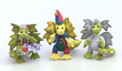 Deb Canham Baby Dappled Dragons Set - Click Image to Close