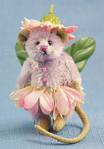 Deb Canham Mice Flower Fairy Aster - Click Image to Close