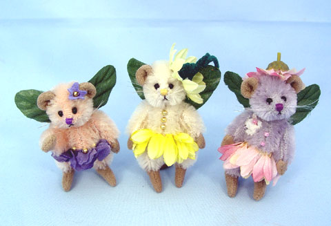 Deb Canham Mice Flower Fairy Set - Click Image to Close