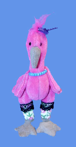 Deb Canham Little Gems Frothy Flamingo - Click Image to Close