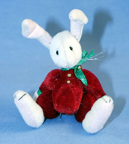 Deb Canham Little Gems Bunny Christmas - Click Image to Close