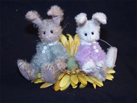 Deb Canham Bunny Dandelion & Cowslip - Click Image to Close