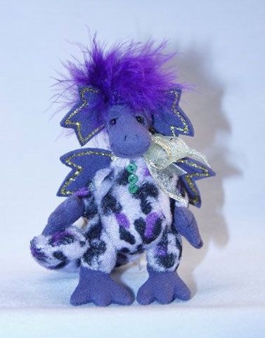 Deb Canham Dragon Blueberry - Click Image to Close