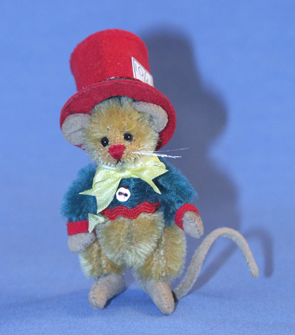 Deb Canham Mini Mice Alice Mad Hatter - Click Image to Close