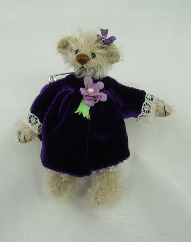 Deb Canham Club Girl Teddy In Purple Dress - Click Image to Close